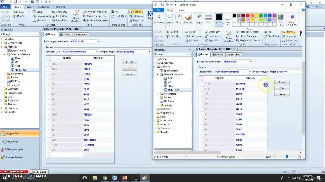65 Workshop #21 Creating your own Method - Aspen Plus Physical