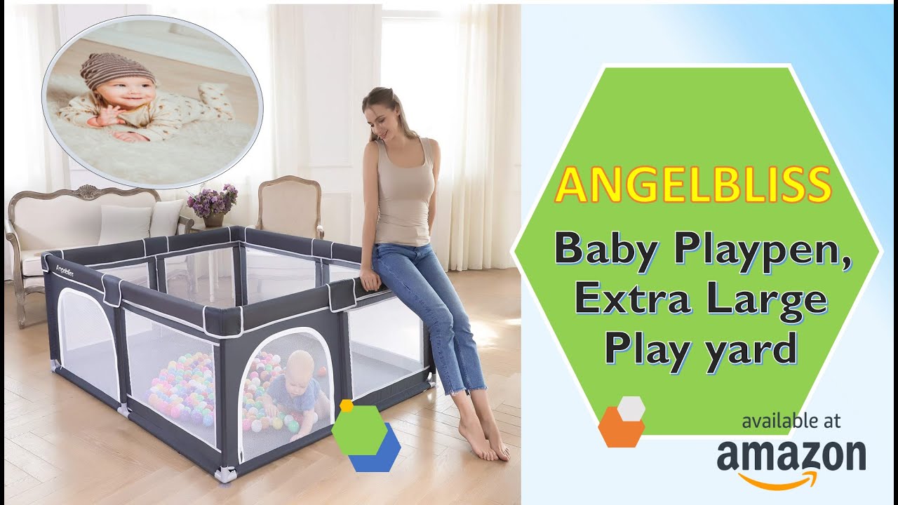The best Playpen ANGELBLISS Baby Playpen Extra Large Playard. Do Not