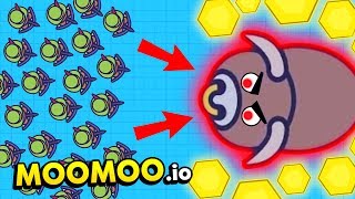 MOOMOO.IO - 100+ KILLS & 100K+ GOLD! QUICK BULL FARMING! FAST GOLD! (Moomoo. io Gameplay) 