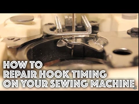 How to Fix / Repair the Hook Timing on a Sewing Machine