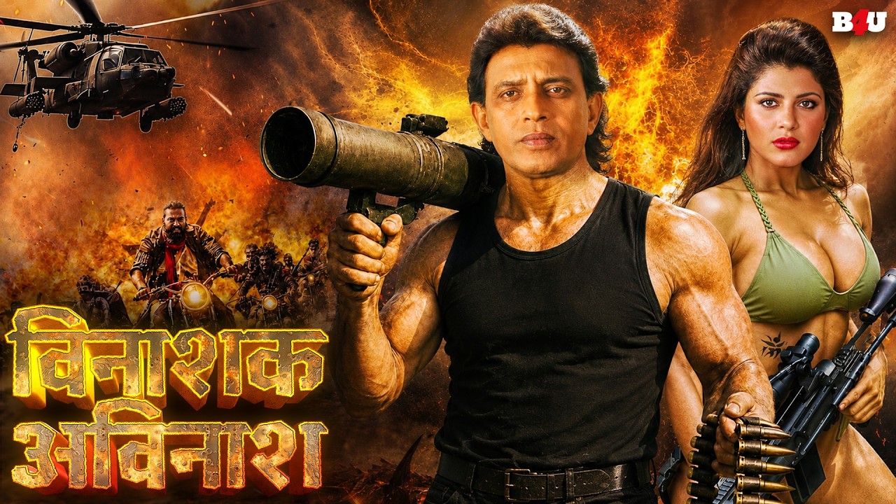 विनाशक - मिथुन चक्रवर्ती की सुपरहिट ब्लॉकबस्टर हिंदी मूवी - BOLLYWOOD BLOCKBUSTER MOVIE AVINASH