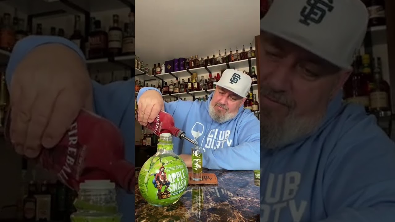 Captain Morgan Apple Smash x Fireball