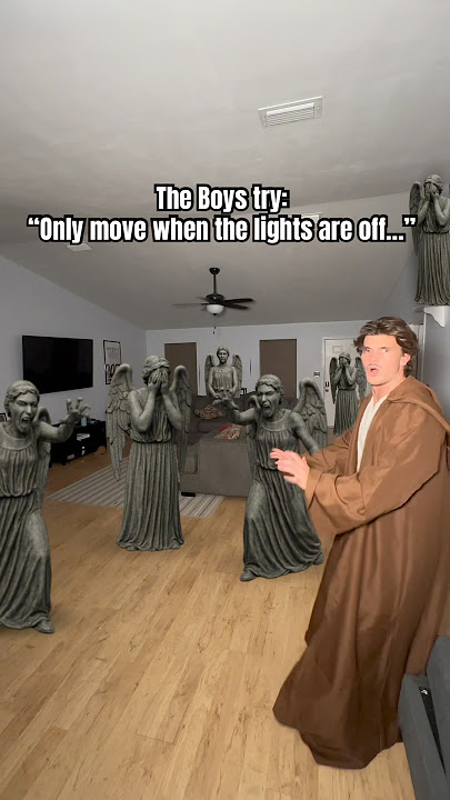 “Only move when the lights turn off…”😱 #theboys #viral #shorts #drwho