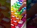 Which Keyboard Would You Press to Relax Your Mind?🍉🍫🌈ASMR Relaxation with Luxury & Unique Keyboards