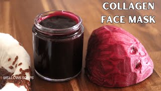 Apply this every night, You will be surprised!! Beetroot Collagen face mask you can make in home!