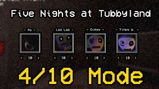 4/10 mode Complete! | Five Nights at Tubbyland
