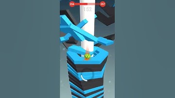 Stack Ball Gameplay / Level 256 #stackball