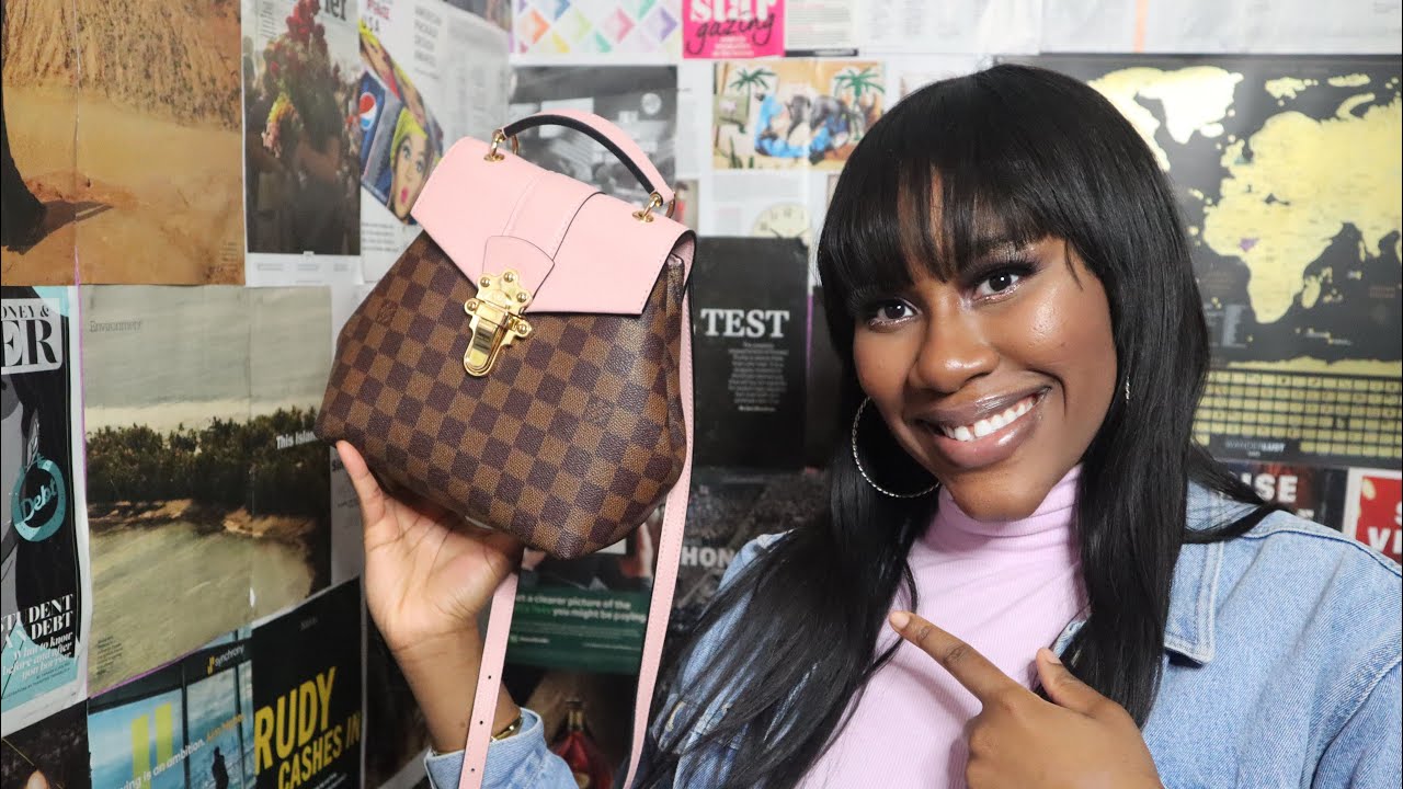 My Louis Vuitton Clapton Backpack | What’s In My Bag! Covid Edition😷
