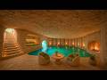 Top 10 Secret Underground Temples With Private Water Slide Pools | Real-Life Builds