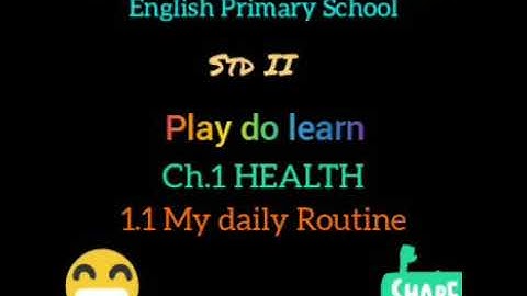 Std 2 Play do learn