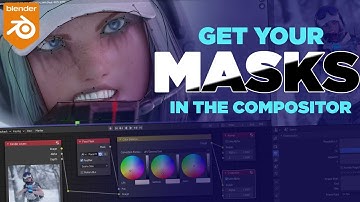 Blender 2.9   MASKS in the COMPOSITOR tutorial
