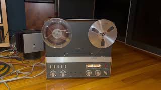 Old FM radio recording of Harvey Mandel on restored Revox A77 Mk4 1/4 track standard speed RTR.