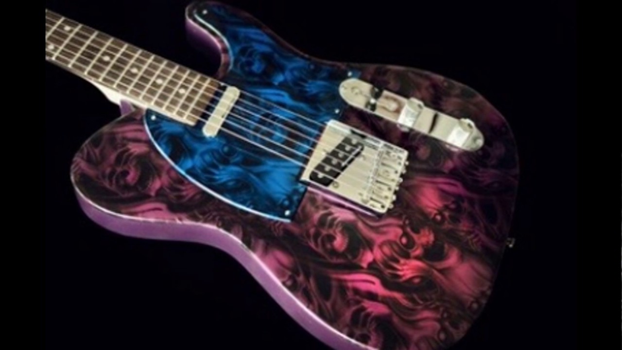 Hydro Dipped Guitars YouTube