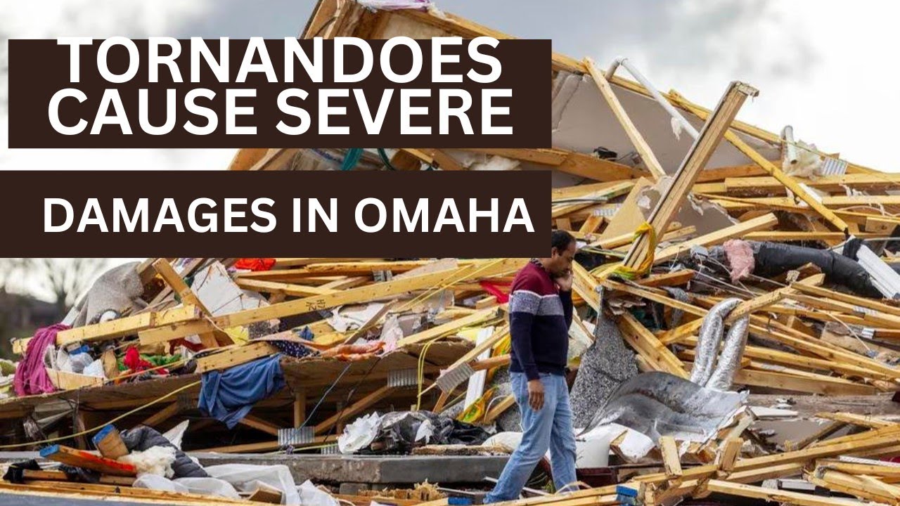 Midwest tornadoes cause severe damage in Omaha suburbs - YouTube