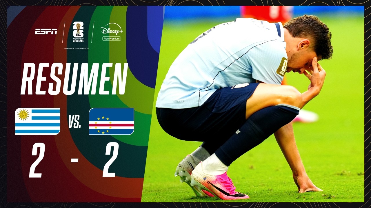DE NO CREER: URUGUAY NO LE PUDO GANAR A CABO VERDE | Uruguay 2-2 Cabo Verde | RESUMEN | M39