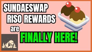 NOW LIVE - Claim Your SundaeSwap RISO Rewards! by Woodland Pools 2,418 views 1 year ago 3 minutes, 3 seconds