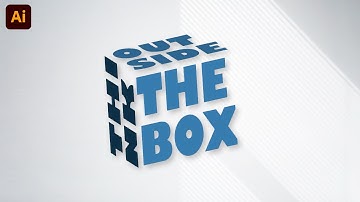 How To Make Cube Text Effect In Illustrator quickly