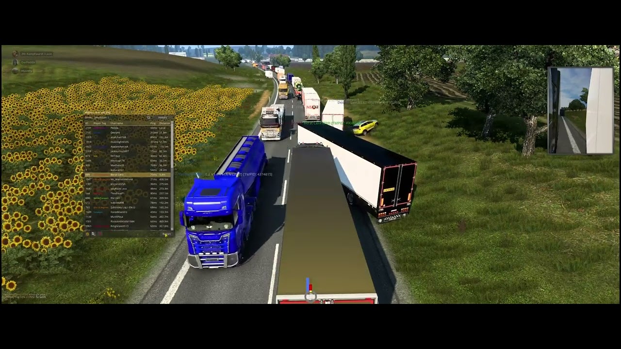 ETS 2 Report #326 [4904974] Reckless Driving / Inapp. Overtaking - YouTube