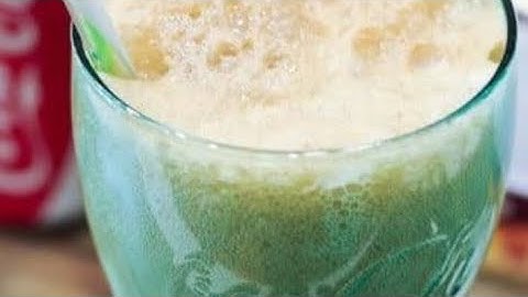 Coke Float coke with milo #cokefloat #hack #coke #milo