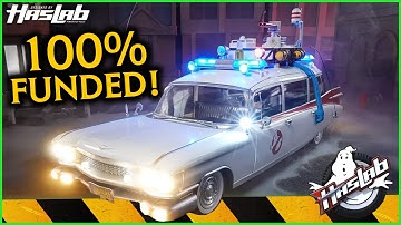Ghostbusters Plasma Series Ectomobile HasLab successfully funds surpassing 12,000 backers