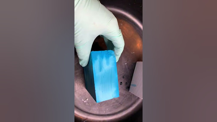 ASMR DYEING GYM CHALK “THIRSTY LITTLE BLOCK”
