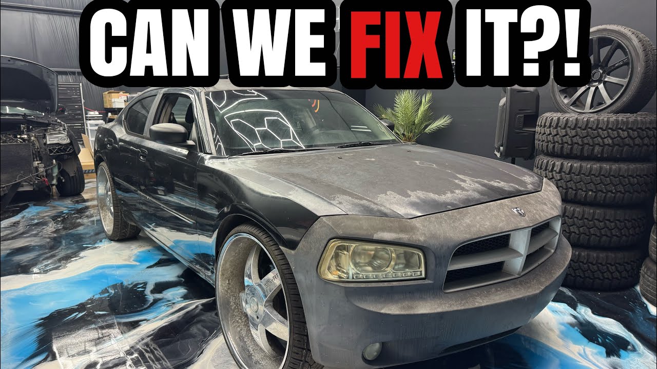 Buying & Fixing Up a $1,200 V8 Dodge Charger!