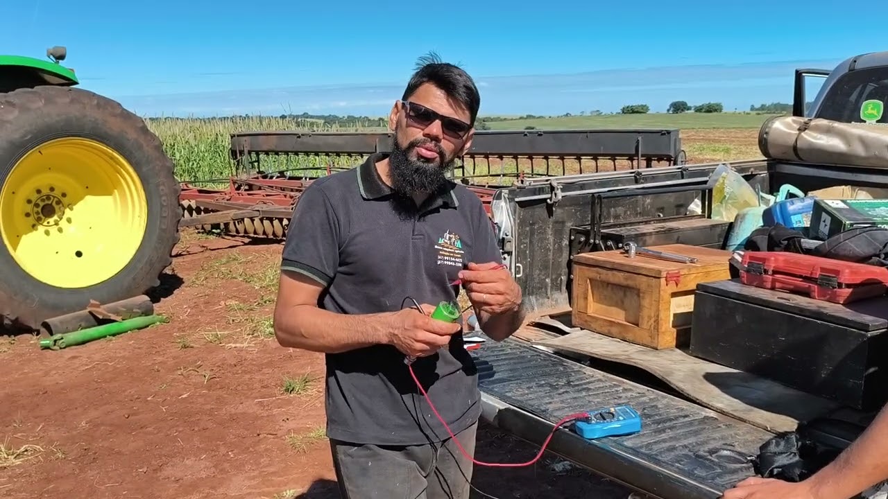 Trator John Deere da linha 7J Não anda código de erro PTQ 524234.04