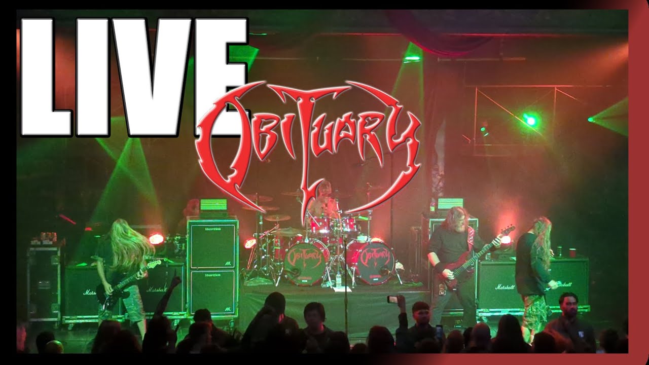 Obituary - Cause of Death 35th Anniversary Tour (Live) - Toronto, ON - May 10, 2025 @ Concert Hall