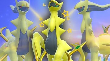 I Caught Shiny Arceus with CRAZY Luck