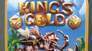 King's Gold 2016 by Blue Orange A Pirates Dice Game 