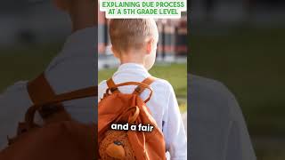 Due Process Explained Like You're 10 (But It’s Actually Serious) What is Due Process?