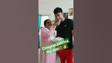 My son selected in SSC CGL... Many Congratulations my son💐✌️#ssccgl #ssc