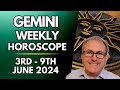 Gemini Horoscope  - Weekly Astrology  - 3rd to 9th June 2024