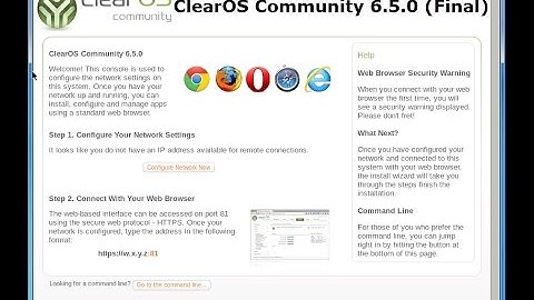 How to Install, Configure & Setup ClearOS Community 7 on Virtual Box