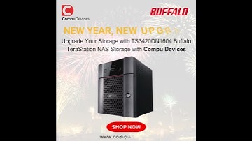 Upgrade Your Storage with TS3420DN1604 Buffalo TeraStation NAS Storage!#network #networking