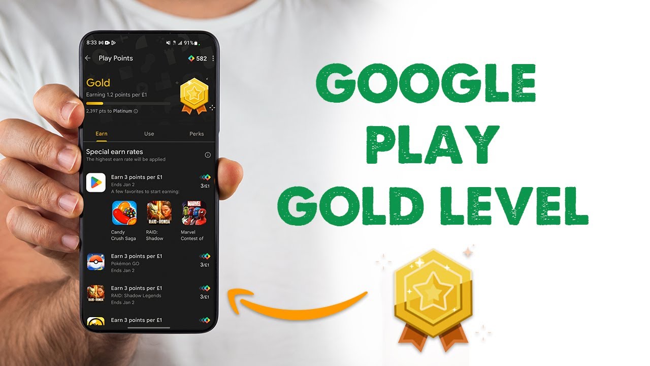 Google Play Pass (3 months) as Play Points Gold Reward. : r