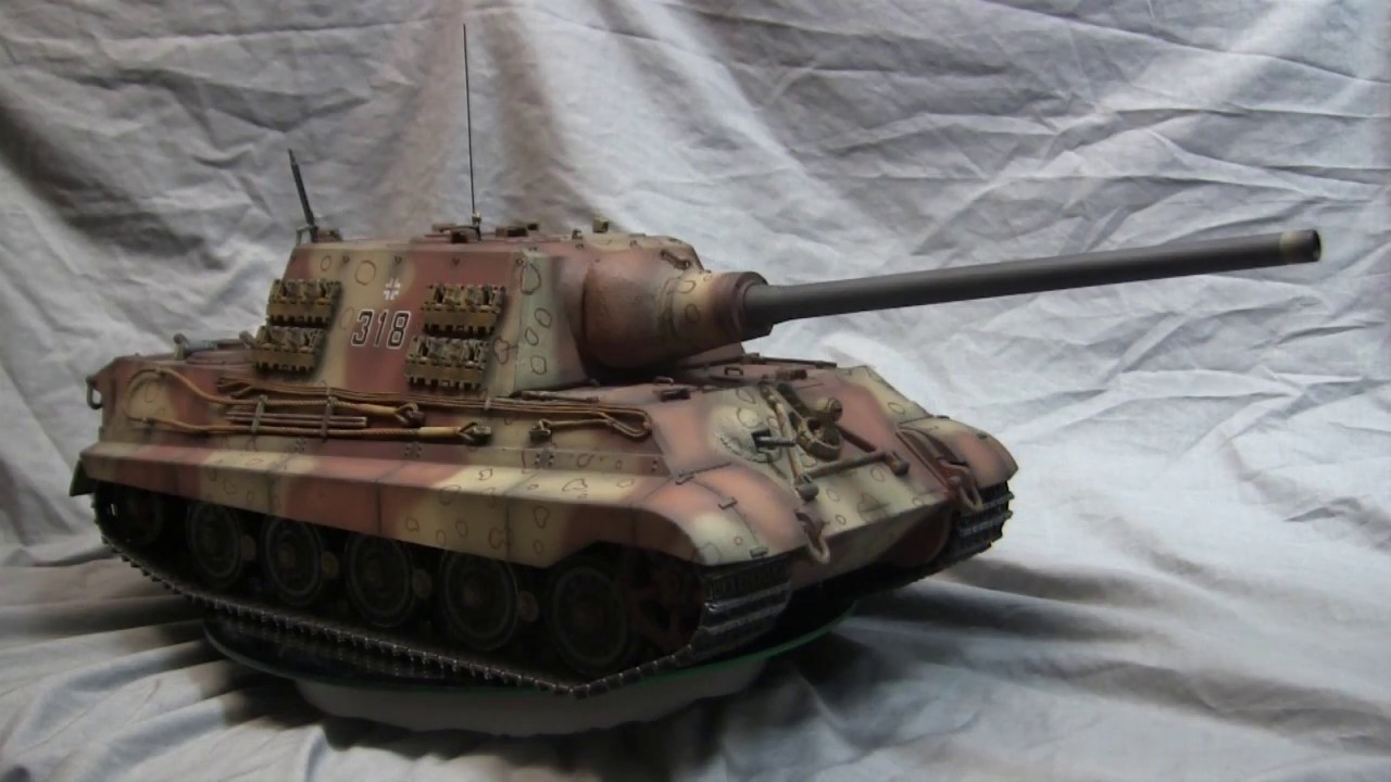 1:16 Torro King Tiger RC Tank Metal Chassis & Suspension Arms Lower Hull 1:16 Torro King Tiger RC Tank Metal Chassis & Suspension Arms Lower Hull
