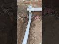 4" SWR pipe line fittings toilet pipe fittings #shorts #technician #plumber
