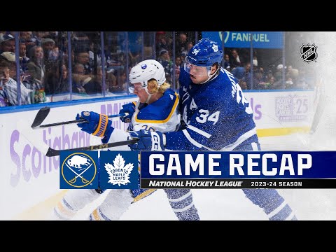 Sabres @ Maple Leafs 11/4 | NHL Highlights 2023
