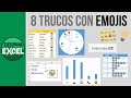 8 Trucos con EMOJIS en Excel 😎 que no conocías