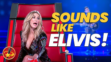 The KING Lives On! 👑 Elvis Presley Covers on The Voice!