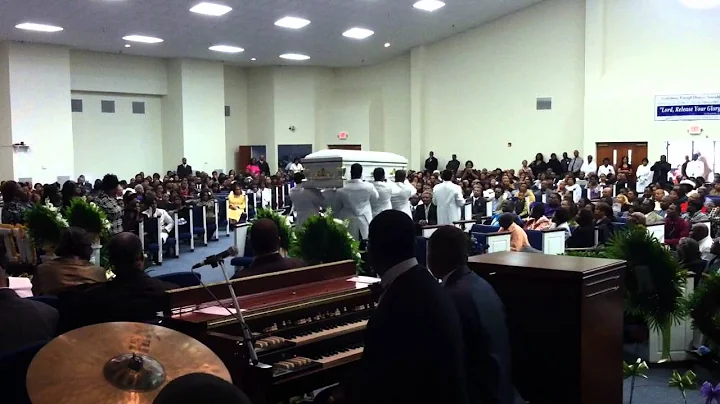The final tribute of the Home Going Service of Min...