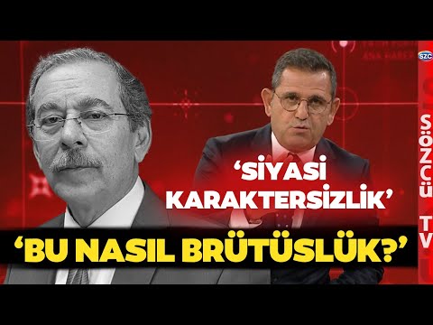 Fatih Portakal Abdüllatif Şener’i Topa Tuttu! ‘Siyasi Karaktersizlik’