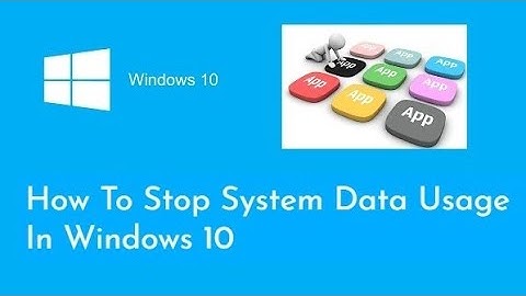 how to stop windows 10  from using so much data.