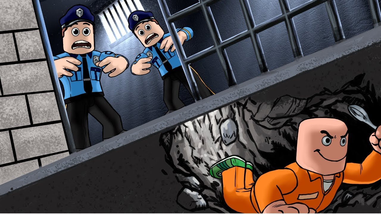 Roblox Jailbreak Escape Challenge Prisoners Vs Cops Roblox - roblox jailbreak jail break game prisoner escaping from