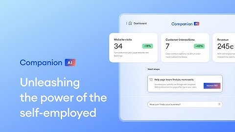 Jimdo Companion – Your Business. Finally Understood.