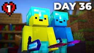 The Perfect DUO START to Minecraft Hardcore