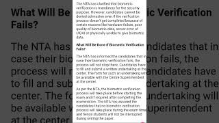 NEET UG 2026: Aadhaar Verification Failed? Don't Panic