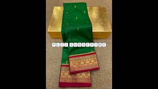 Kanjivaram Sareepure Silk Regular Iescontrast Blouse Pis
