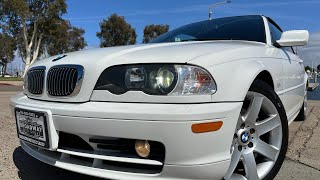 2002 BMW 325CI E46 "One Owner" “Convertible” “CARFAX” “Extra Clean” “Leather”- $5,999
